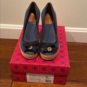 Tory Burch Jackie 110MM Wedge Espadrille